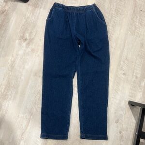 LL Bean Blue Denim Stretch Jeans